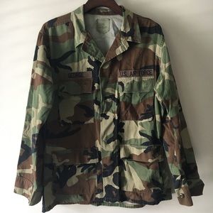 US Airforce Camouflage Shirt/Jacket Medium
